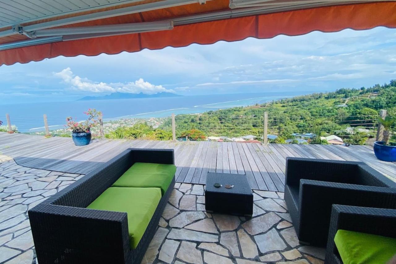Villa Bounty Amazing Ocean View Punaauia  Extérieur photo