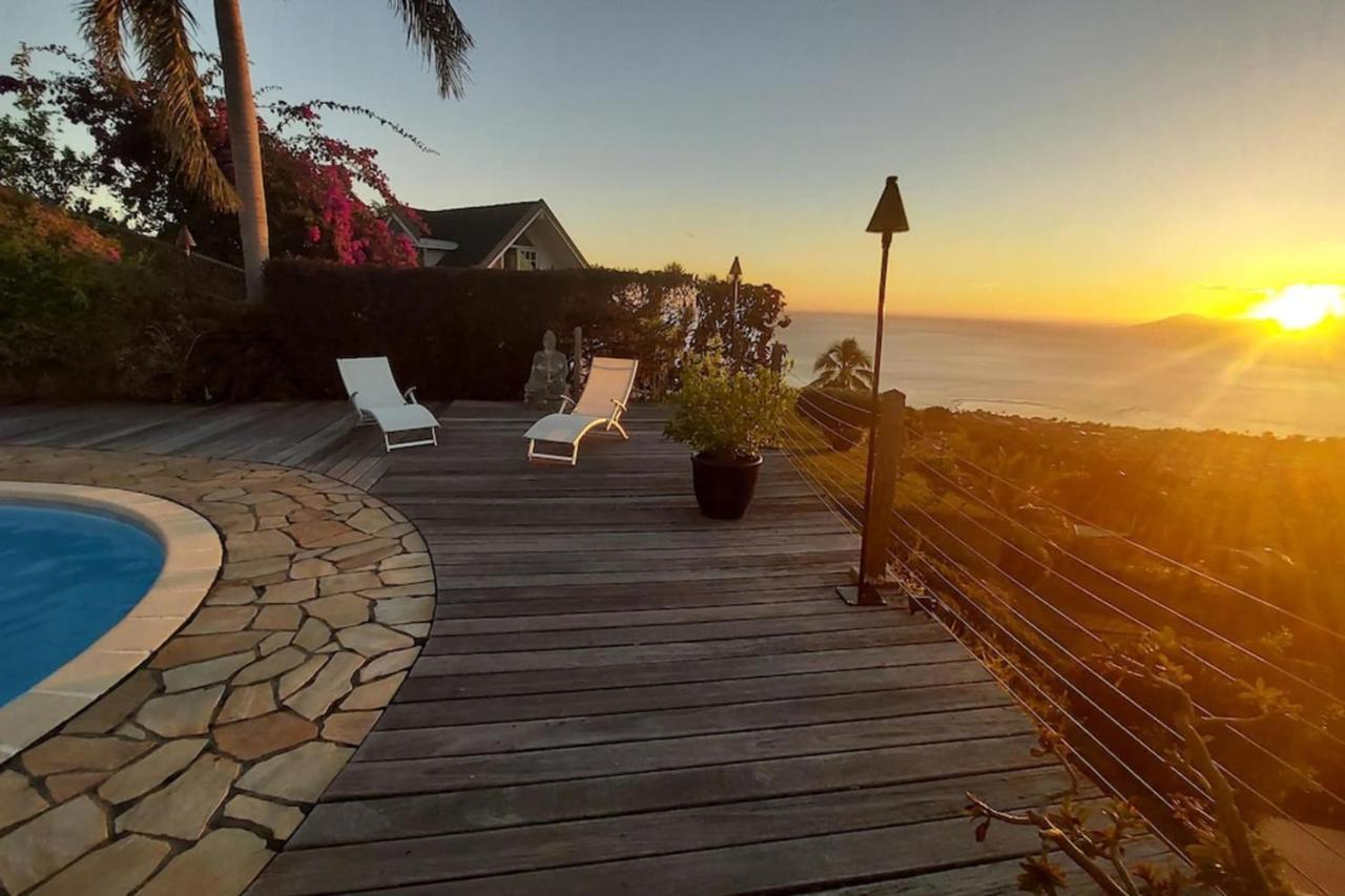 Villa Bounty Amazing Ocean View Punaauia  Extérieur photo
